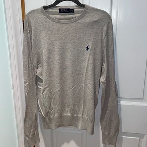 Grey Polo by Ralph Lauren crewneck sweater